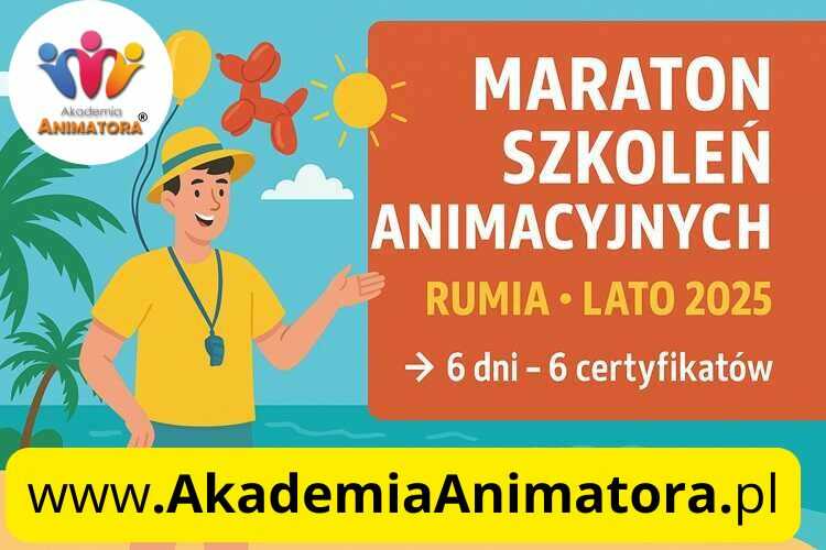 Kurs Animatora - Maraton Wakacyjny - AkademiaAnimatora.pl Kurs Animatora - Maraton Wakacyjny - AkademiaAnimatora.pl