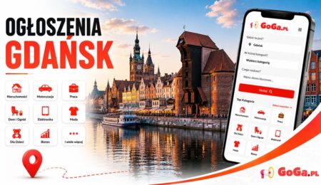 Ogłoszenia Gdańsk na GoGa.pl – serwis ogłoszeniowy z kategoriami nieruchomości, motoryzacja, praca